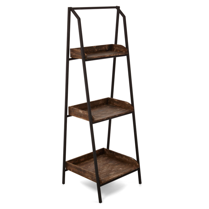 Williston Moroney Ladder Bookcase Wayfair